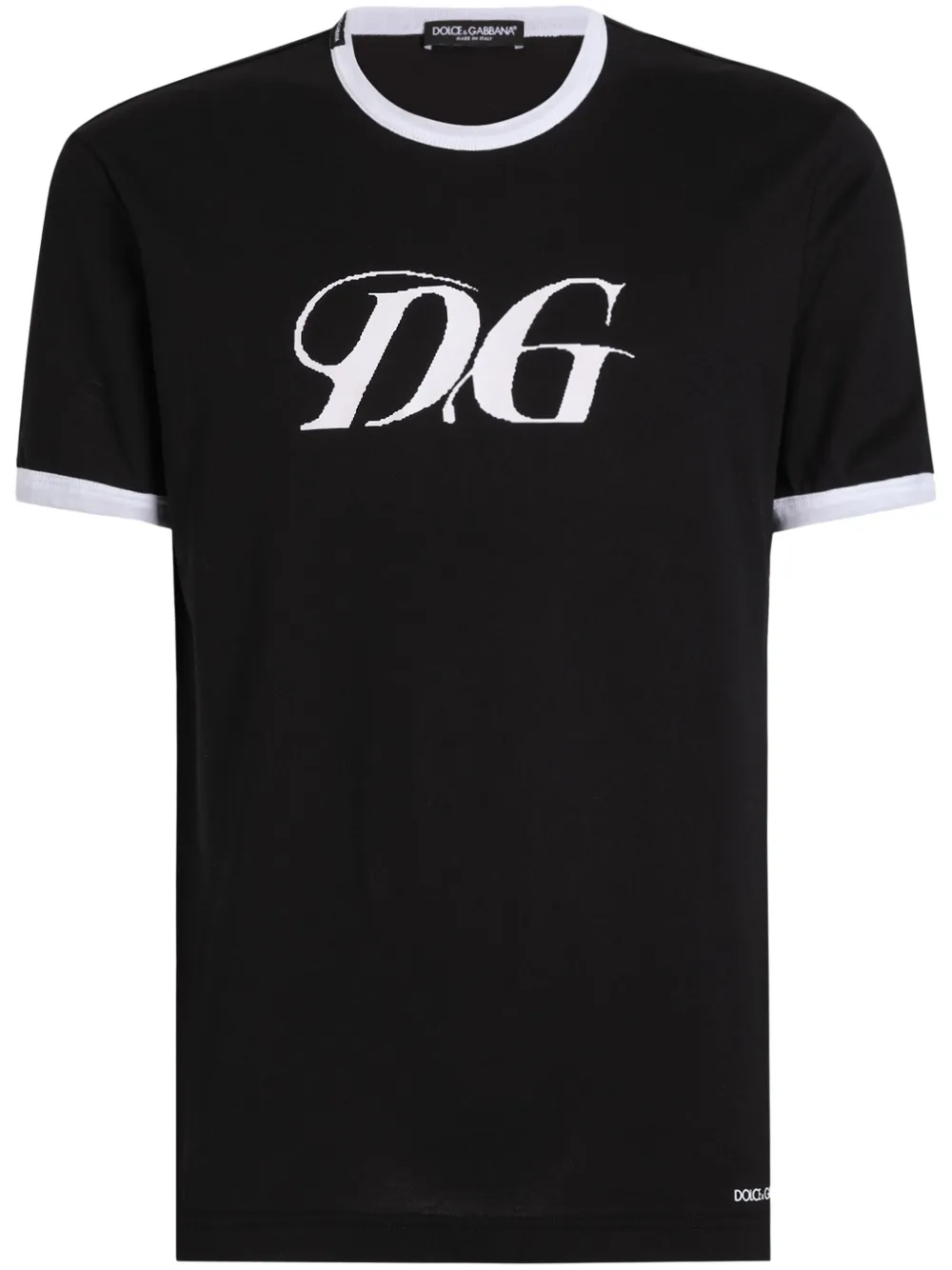 Dolce & Gabbana playera con logo estampado | negro | Image 1
