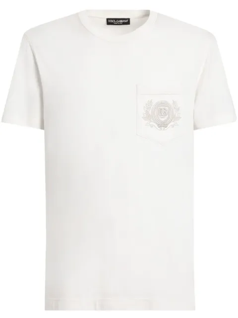 Dolce & Gabbana embroidered-logo T-shirt