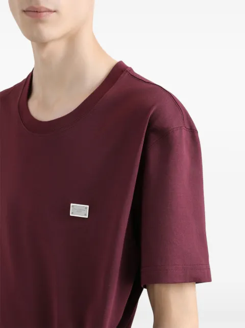 Dolce & Gabbana logo-plaque T-shirt