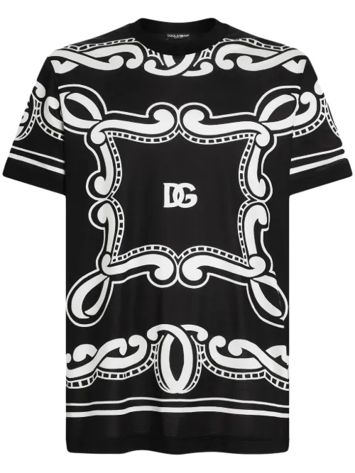 T-shirt à logo imprimé - Dolce & Gabbana - Modalova