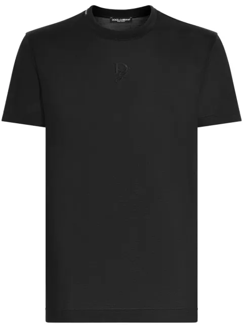 Dolce & Gabbana logo-embroidery T-shirt