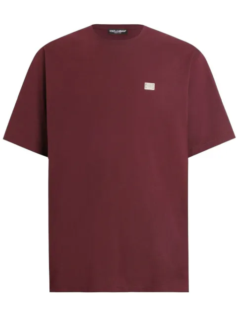 Dolce & Gabbana logo-plaque T-shirt