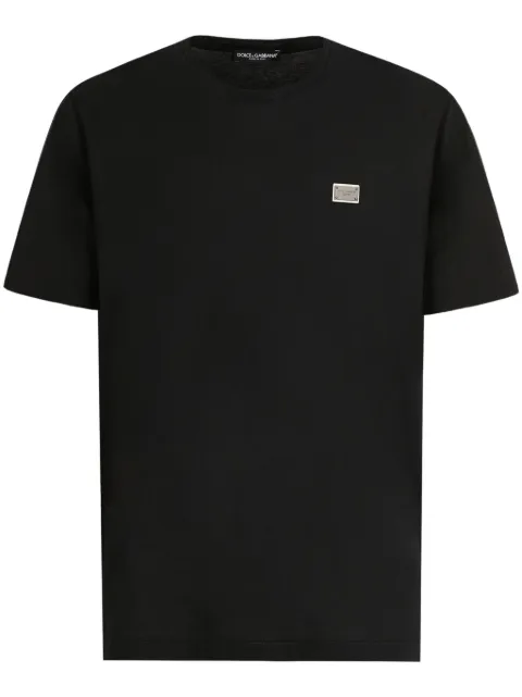 Dolce & Gabbana playera con placa del logo