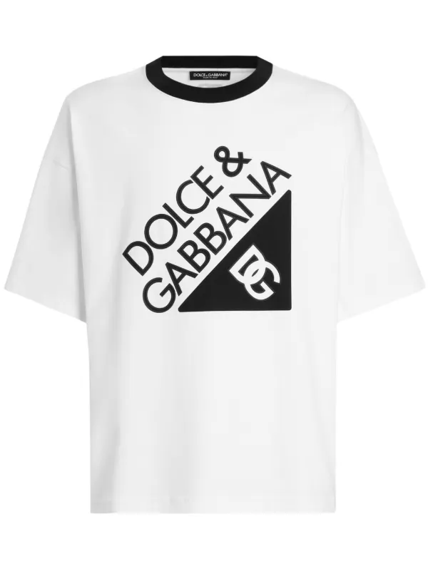 Dolce & Gabbana カットソー Long-sleeved T-shirt with logo tag in Black for Men