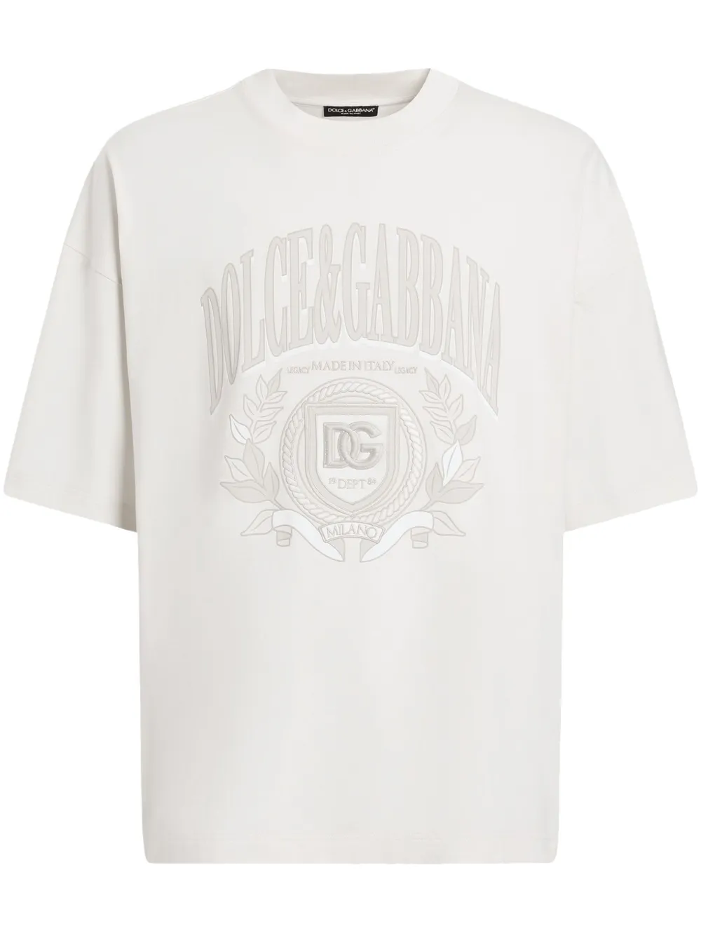 Dolce & Gabbana playera con logo estampado | blanco | Image 1