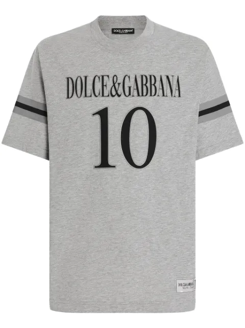 Dolce & Gabbana playera con logo estampado