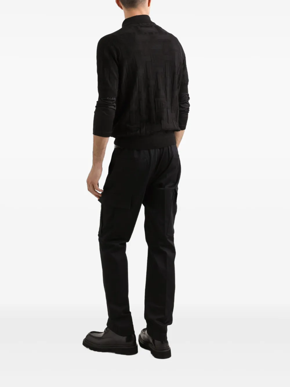 Dolce & Gabbana T-shirt met knopen Zwart