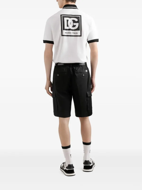 Dolce & Gabbana コントラストトリム ポロシャツ | ホワイト | FARFETCH JP