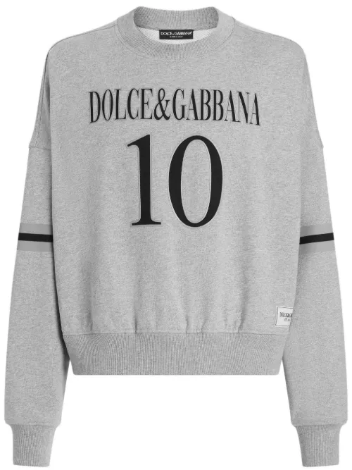 Hoodie à logo imprimé - Dolce & Gabbana - Modalova