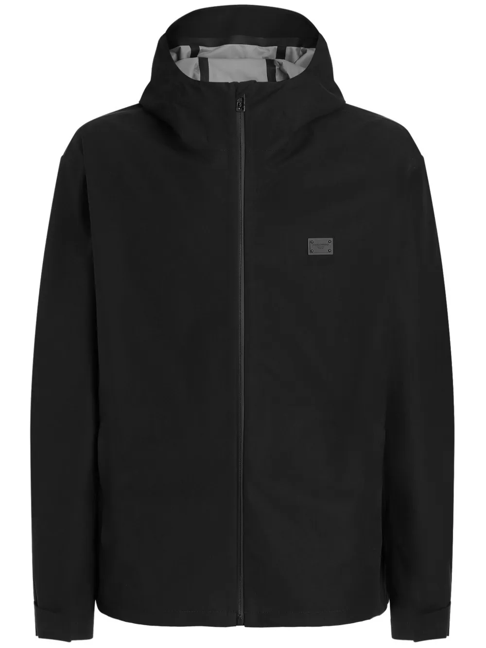 Dolce & Gabbana Bomberjack met logoplakkaat Zwart