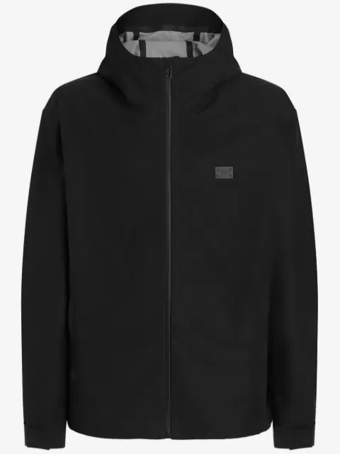Dolce & Gabbana Bomberjacke mit Logo-Schild