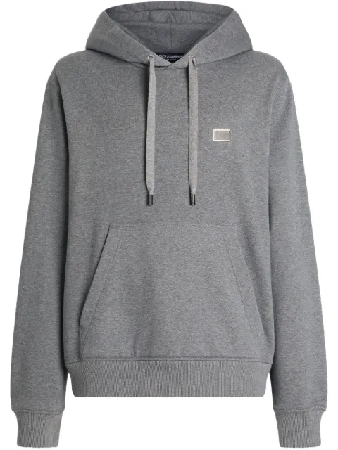 Dolce & Gabbana hoodie con parche del logo
