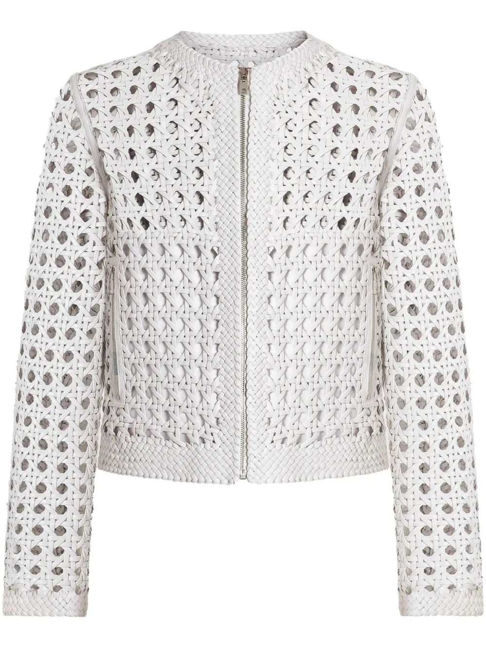 Dolce & Gabbana chamarra entretejida | blanco | Image 1