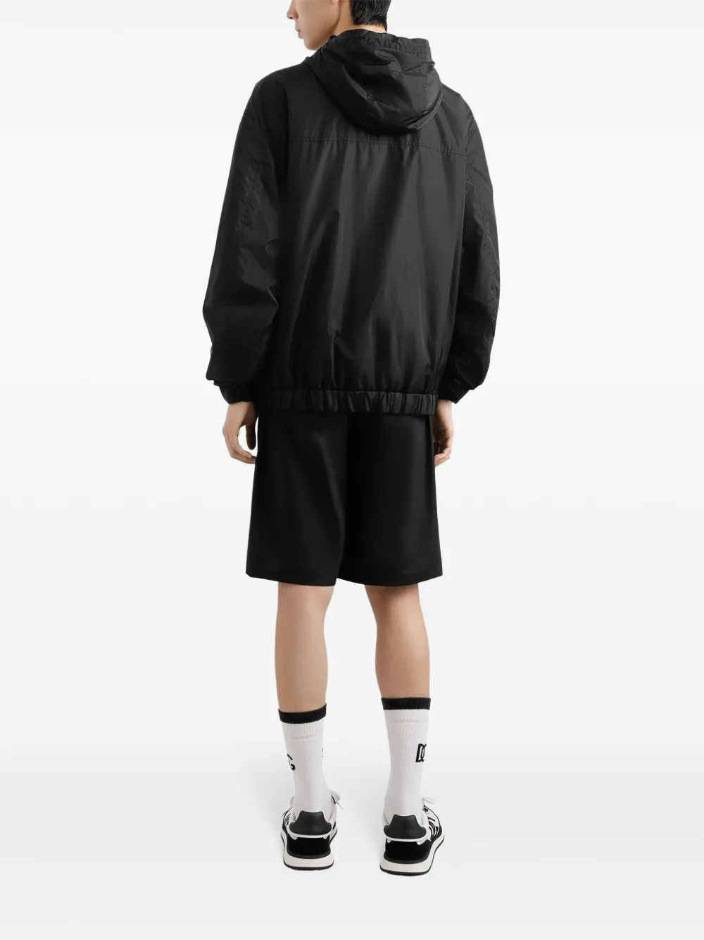 Dolce & Gabbana Bomberjack met logoplakkaat Zwart