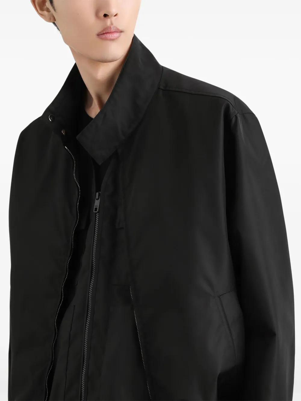 Dolce & Gabbana Bomberjack met rits Zwart