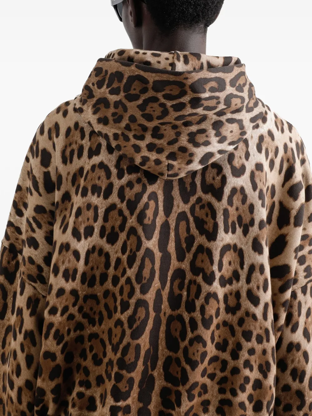Dolce & Gabbana Shirtjack met luipaardprint Bruin