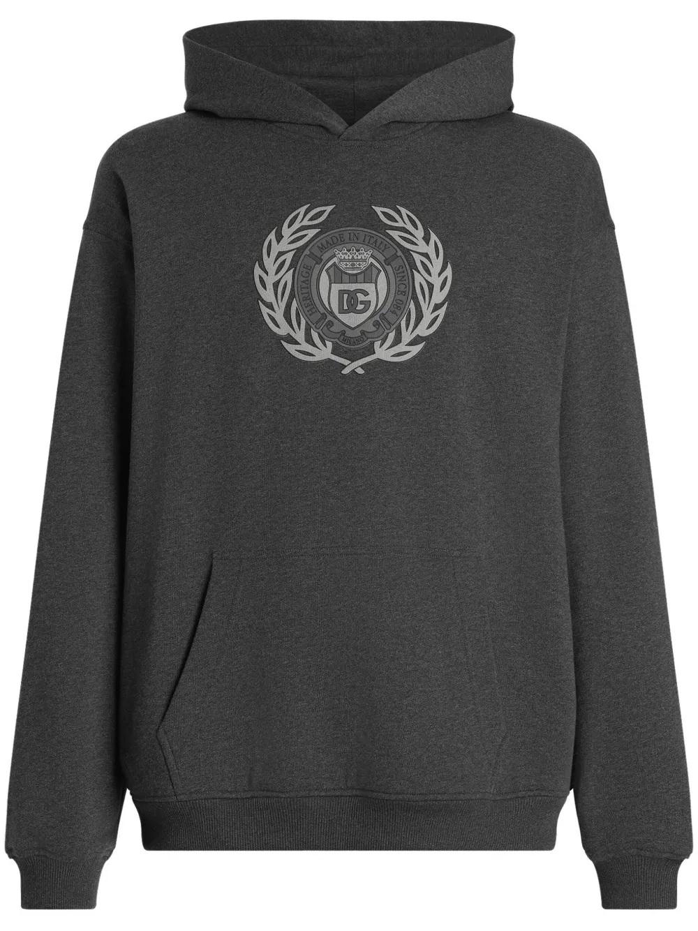 Dolce & Gabbana Hoodie met logoprint Grijs