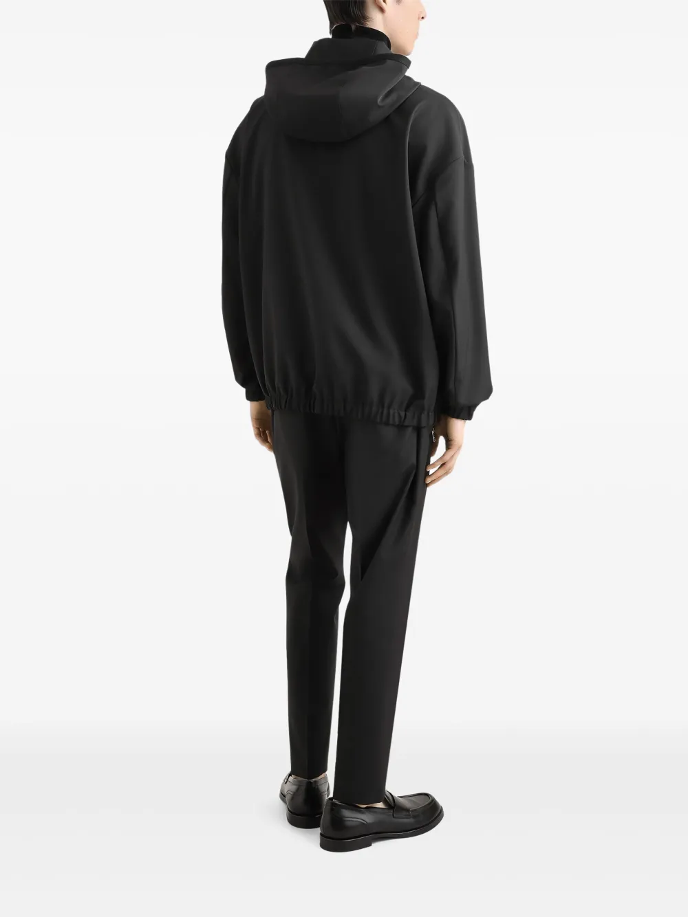 Dolce & Gabbana Lichtgewicht jack met applicatie Zwart