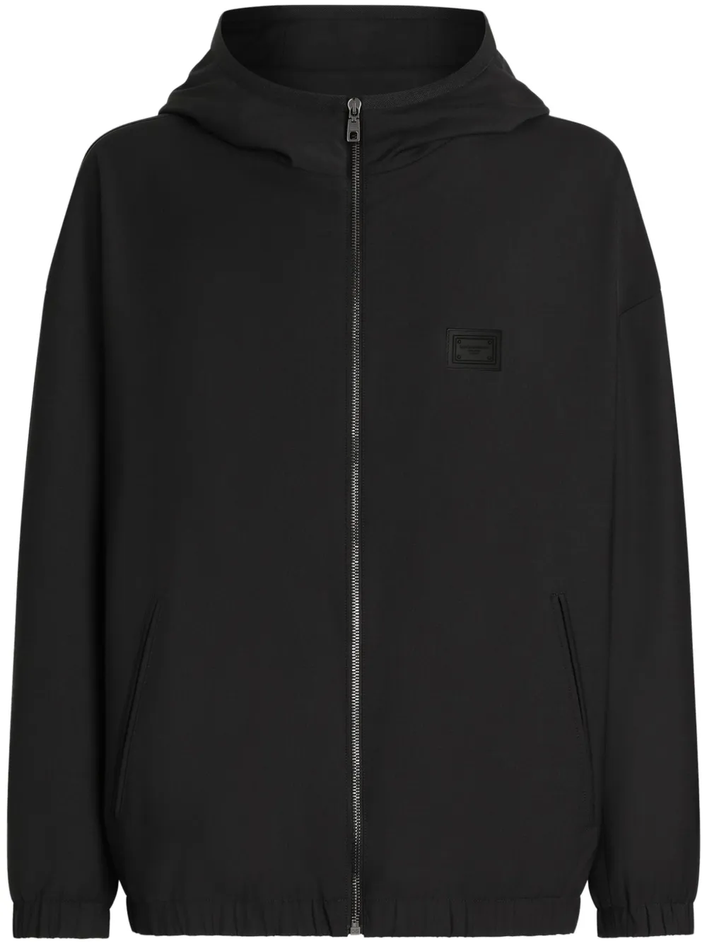 Dolce & Gabbana chamarra ligera con aplique | negro | Image 1