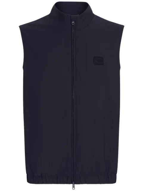 Dolce & Gabbana logo-plaque vest