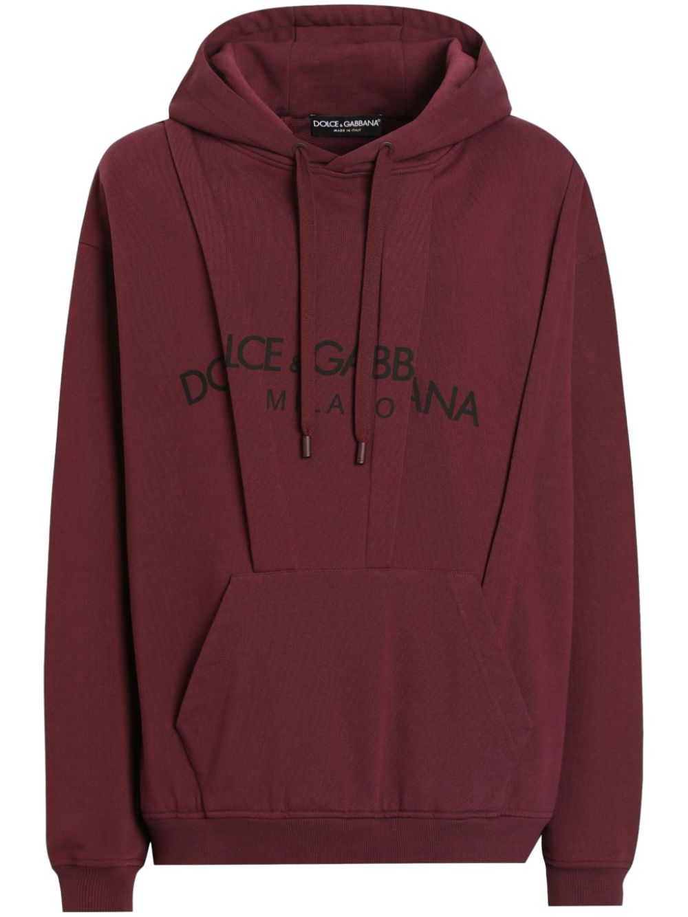 logo-print hoodie