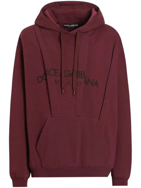 Dolce & Gabbana logo-print hoodie