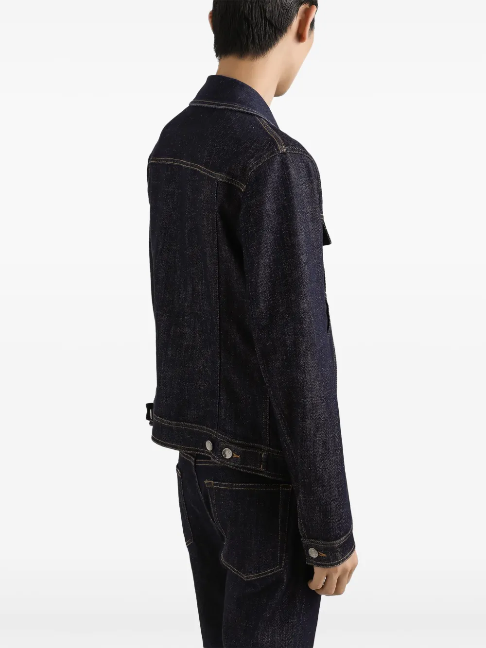 Dolce & Gabbana Denim jack Blauw