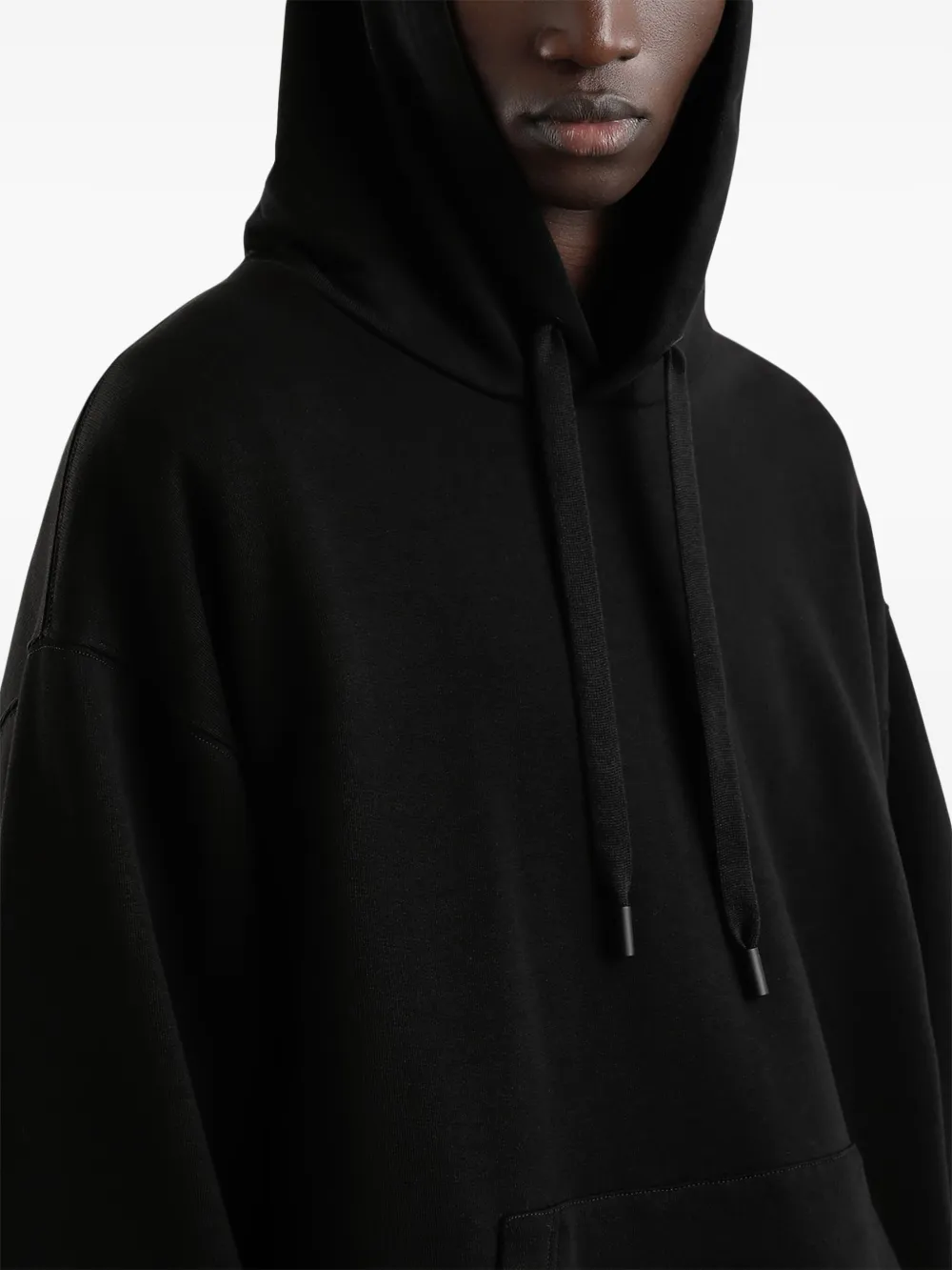 Dolce & Gabbana Hoodie met logo-reliëf Zwart