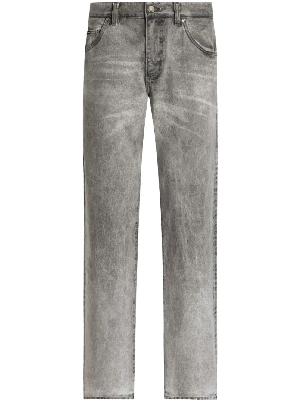 straight-leg jeans