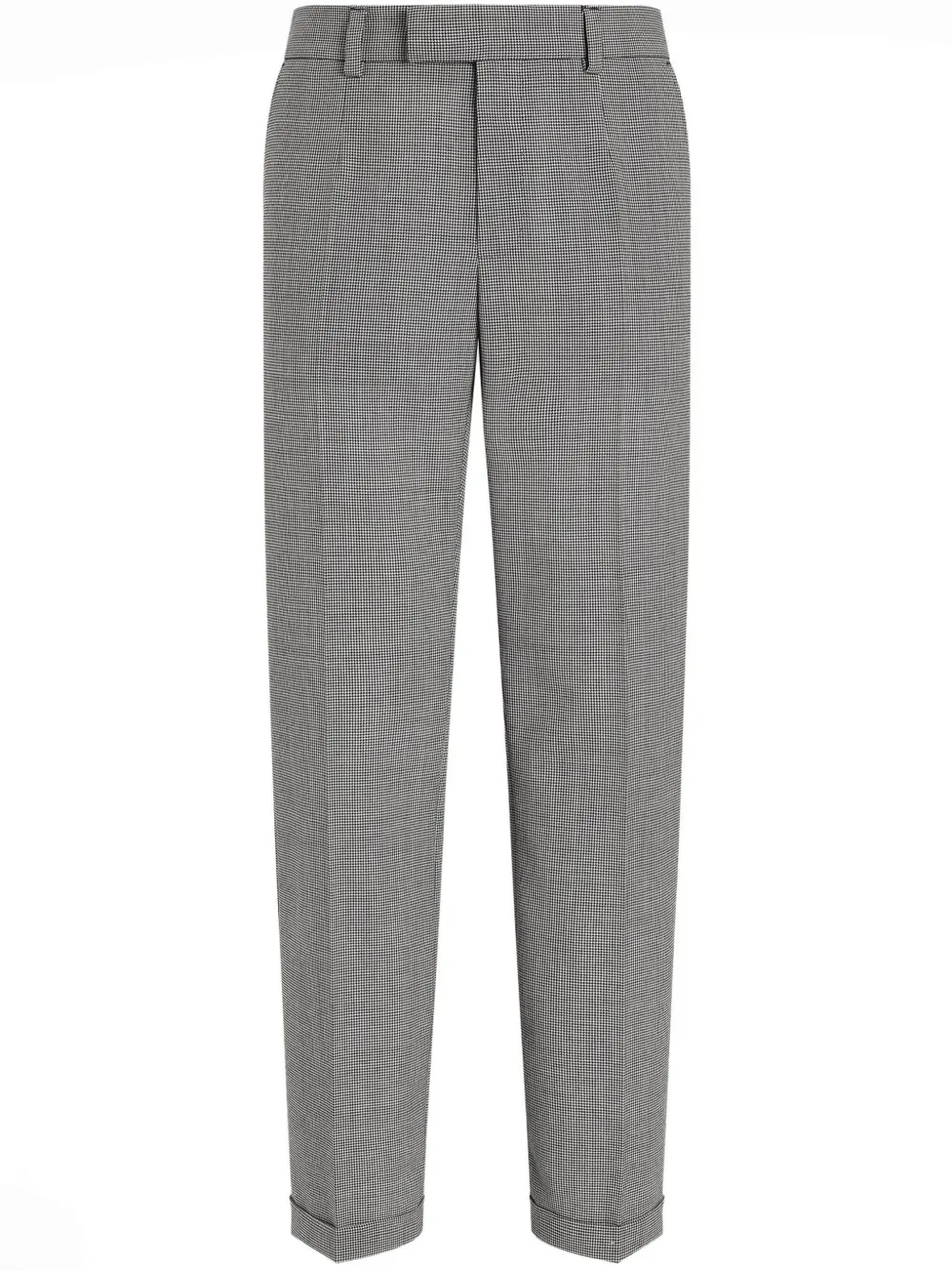 Dolce & Gabbana Pantaloni in pied-de-poule - Nero