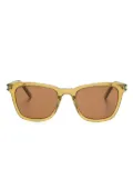 Saint Laurent Eyewear translucent-design sunglasses - Green