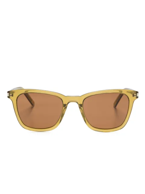 Saint Laurent Eyewear translucent-design sunglasses