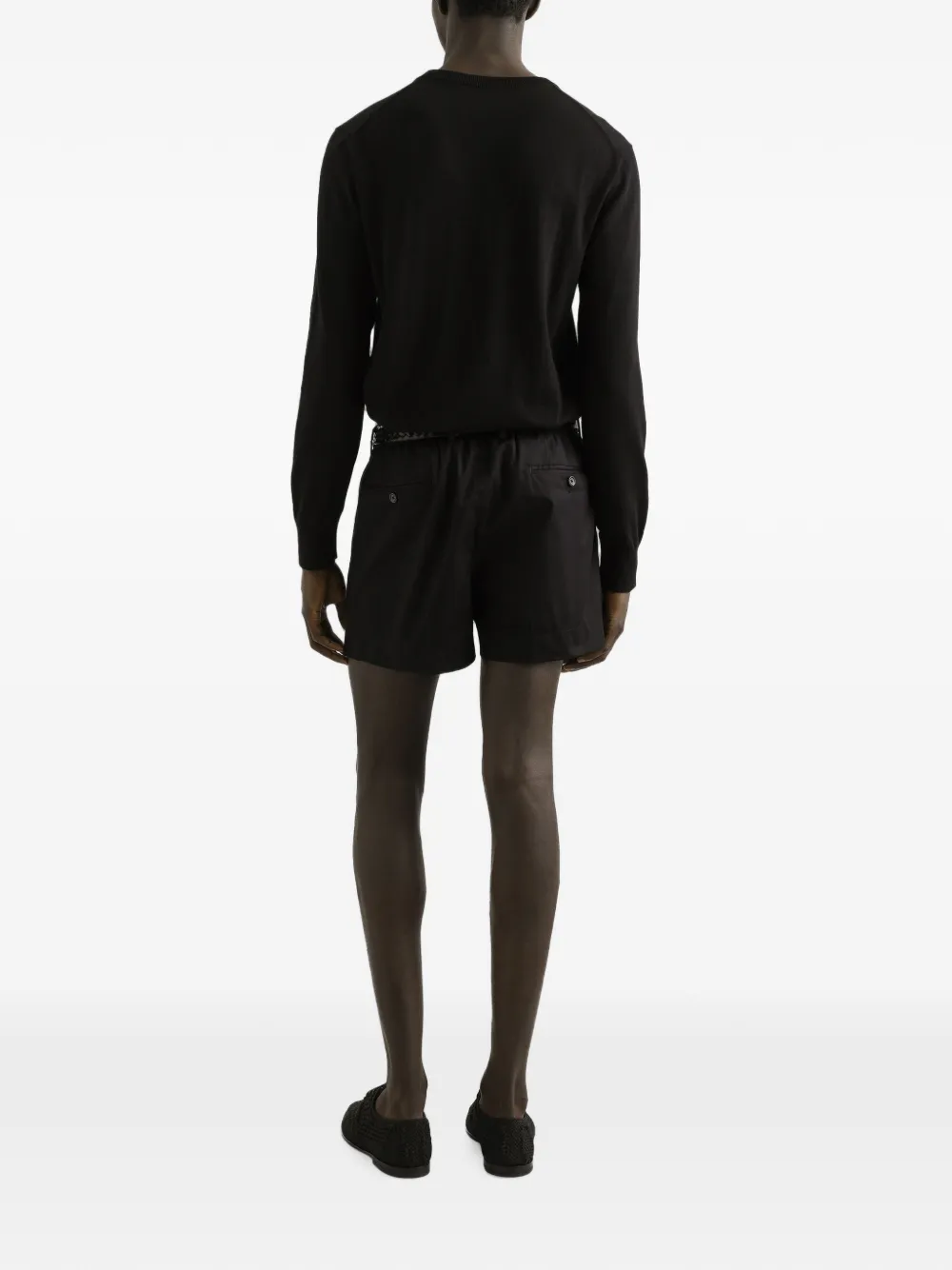 Dolce & Gabbana Sweater met logoplakkaat Zwart