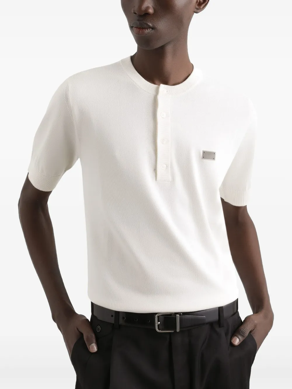 Dolce & Gabbana Katoenen T-shirt Wit