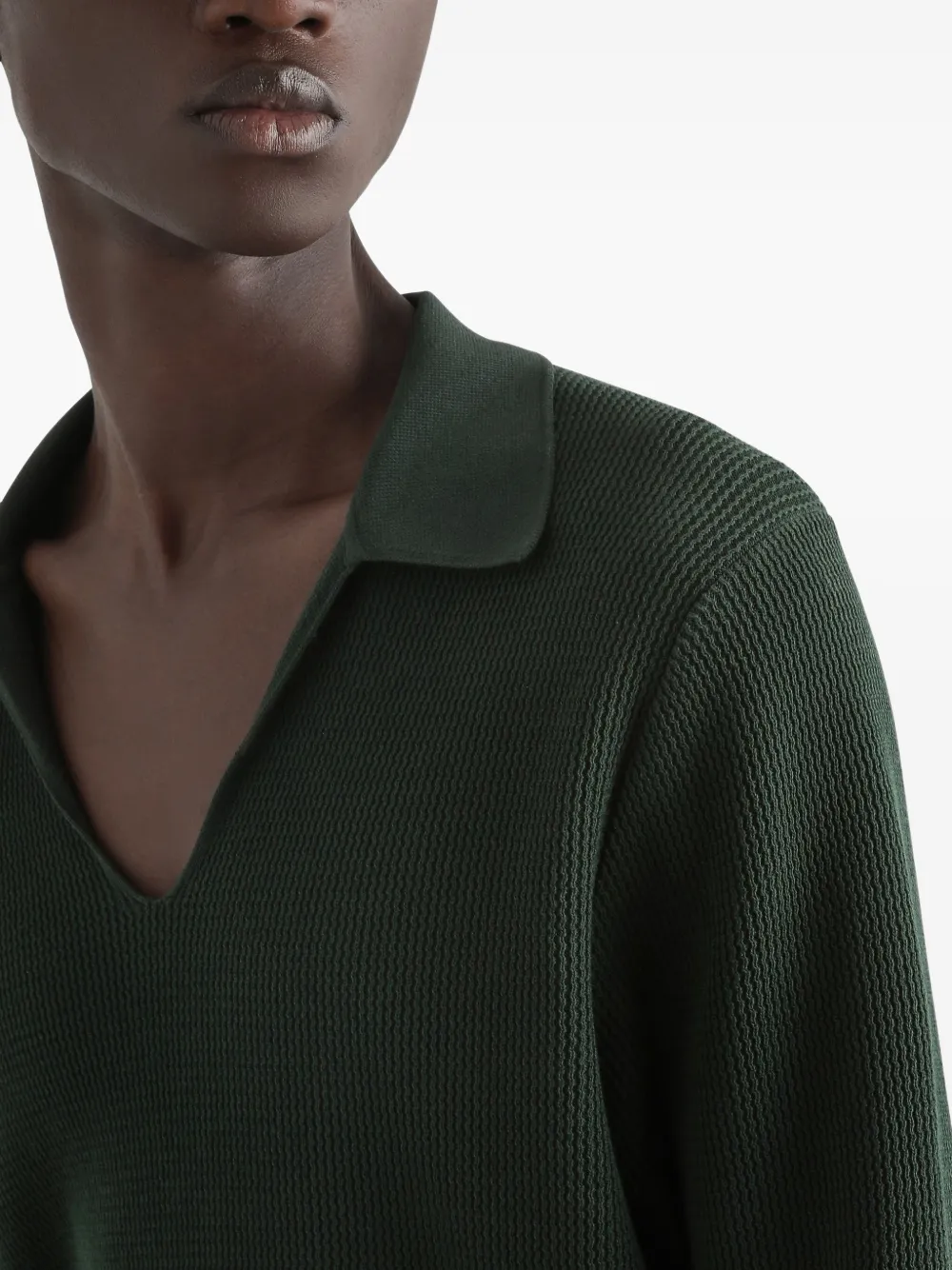 Dolce & Gabbana Ribgebreide trui Groen