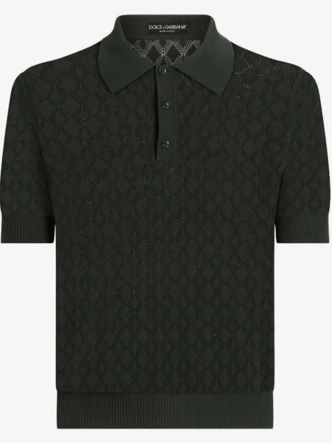Dolce & Gabbana ニット ポロシャツ