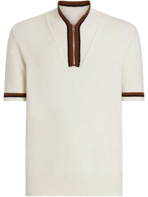 Dolce & Gabbana zipped polo shirt