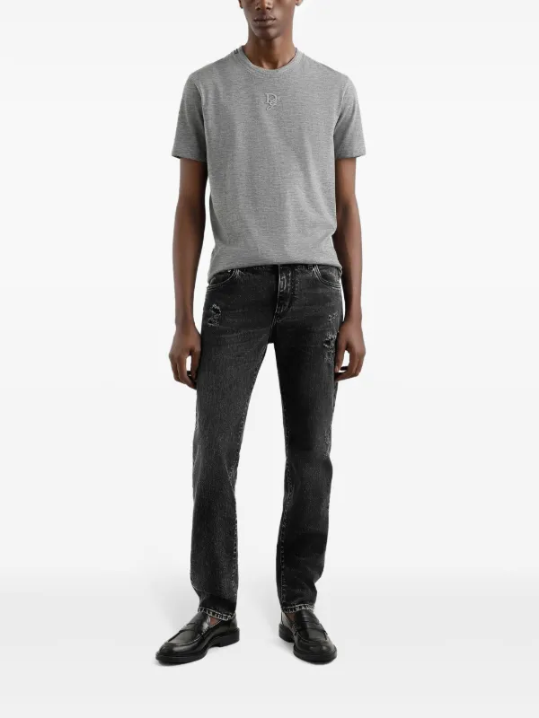 Dolce & Gabbana distressed-effect Jeans | Black | FARFETCH
