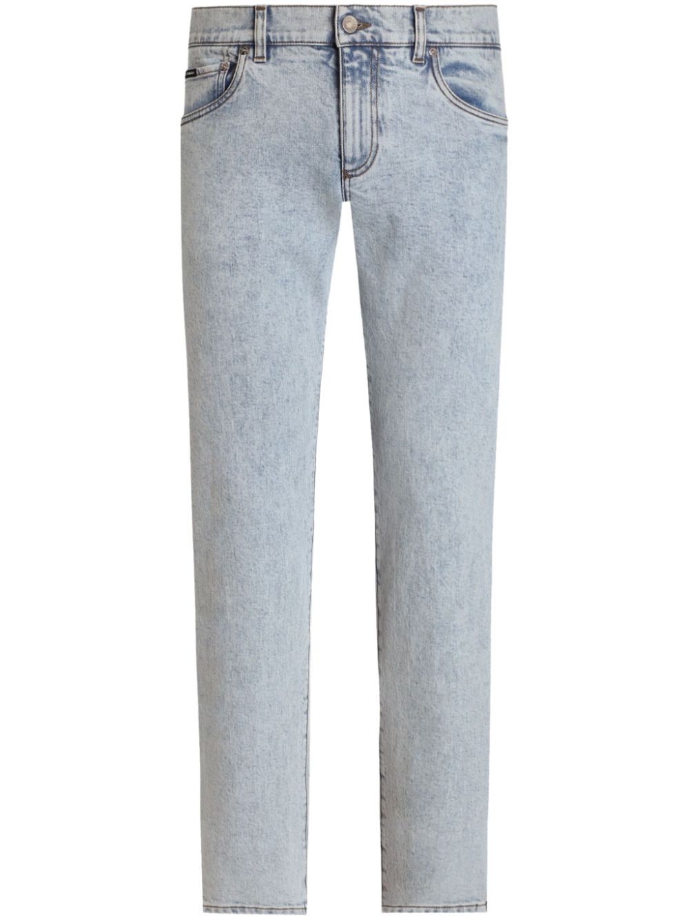 straight-leg jeans