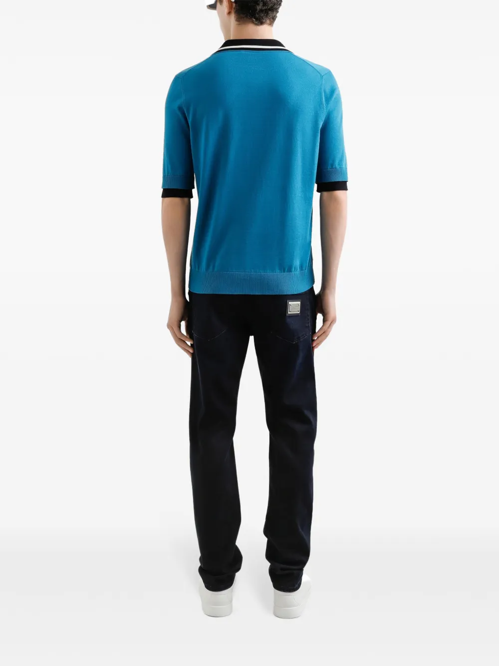Dolce & Gabbana Slim-fit jeans Zwart