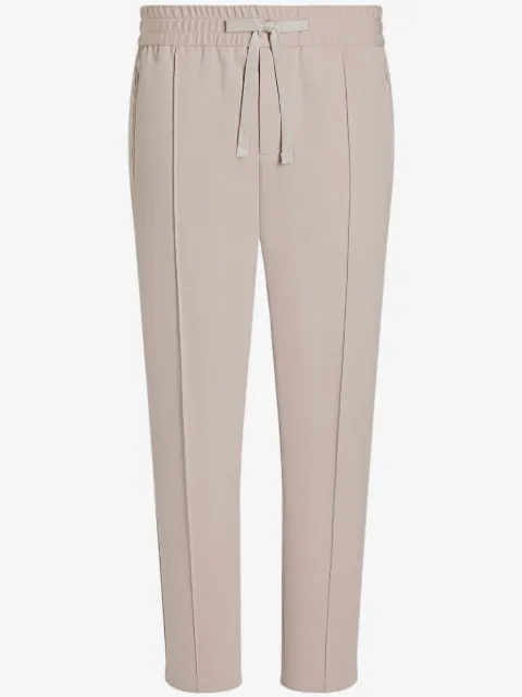 Dolce & Gabbana pressed crease straight-leg trousers