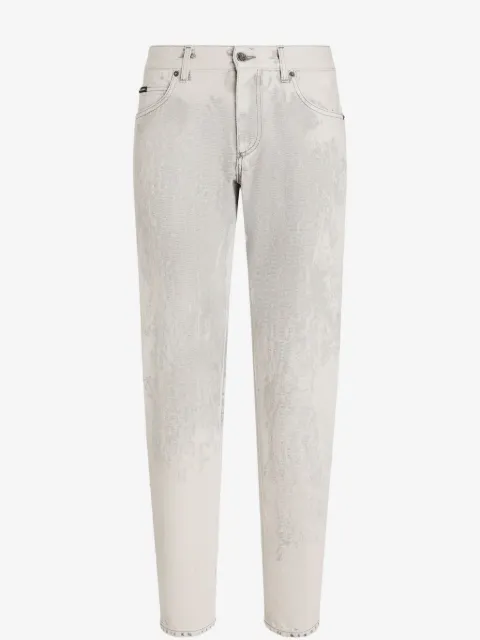 Dolce & Gabbana washed jeans