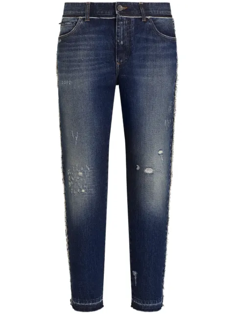 Dolce & Gabbana distressed-effect jeans