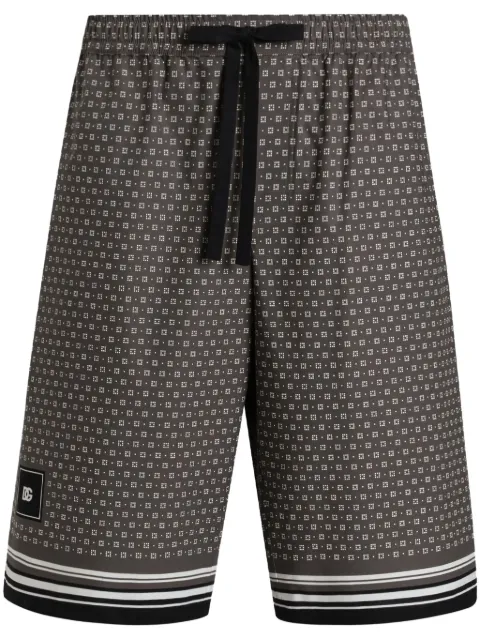 Dolce & Gabbana patterned deck shorts