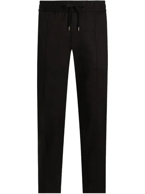 Dolce & Gabbana logo-embroidered track pants