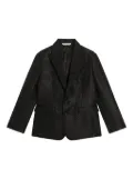 Dolce & Gabbana Kids jacquard blazer - Black