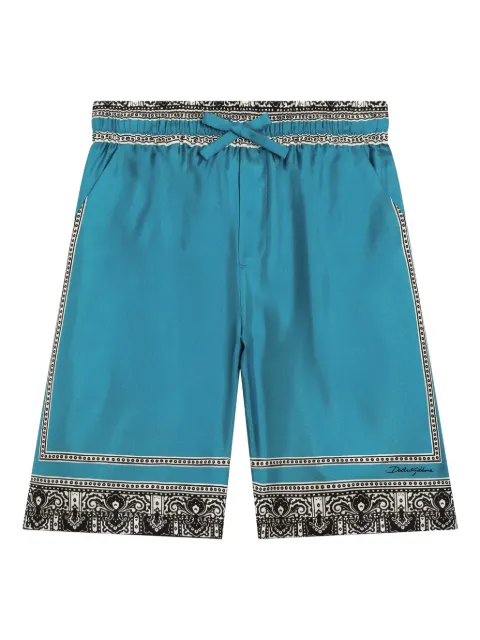 Dolce & Gabbana Kids bandana-print shorts