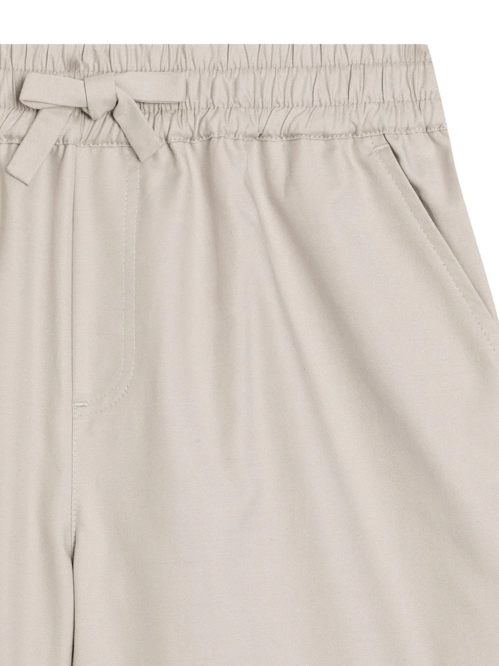 Dolce & Gabbana Logo-embroidered Shorts In Neutral