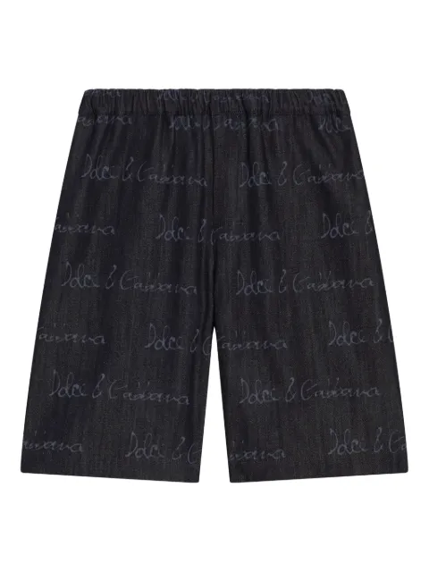 Dolce & Gabbana Kids logo-print shorts