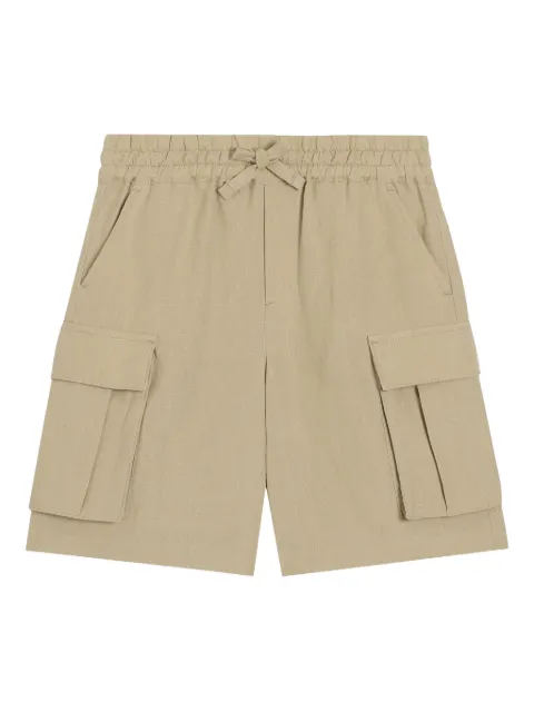 Dolce & Gabbana Kids logo-embroidered cargo shorts